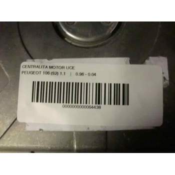 Recambio de centralita motor uce para peugeot 106 (s2) 1.1 referencia OEM IAM 0261204788 9631528780 BOSCH