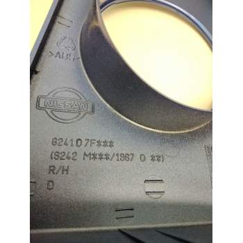 Recambio de cerquillo faro derecho para nissan terrano/terrano.ii (r20) 2.7 turbodiesel referencia OEM IAM 624107F AZUL 