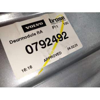 Recambio de elevalunas trasero derecho para volvo s40 berlina 2.0 diesel cat referencia OEM IAM 0792492  