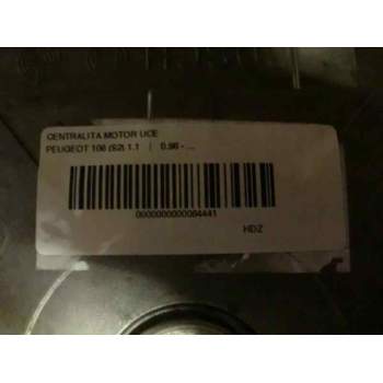 Recambio de centralita motor uce para peugeot 106 (s2) referencia OEM IAM 0261203736 9620398980 31325
