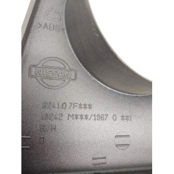 Recambio de cerquillo faro derecho para nissan terrano/terrano.ii (r20) 2.7 turbodiesel referencia OEM IAM 624107F GRIS 