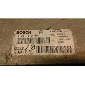 Recambio de centralita motor uce para peugeot 206 sw x-line referencia OEM IAM 0281010594 9642013980 BOSCH