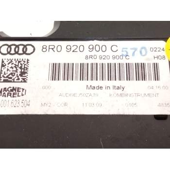 Recambio de cuadro instrumentos para audi q5 (8rb) 2.0 tdi quattro referencia OEM IAM 8R0920900C  