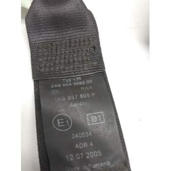 Recambio de cinturon seguridad trasero izquierdo para volkswagen golf v (1k1) 1.9 tdi 4motion referencia OEM IAM 1K6857805F  