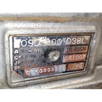 Recambio de caja cambios para volkswagen touareg (7la, 7l6, 7l7) 2.5 r5 tdi referencia OEM IAM 09D300038L JXT 