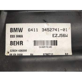 Recambio de calefaccion entera normal para bmw x3 (e83) turbodiesel cat referencia OEM IAM 345274101  
