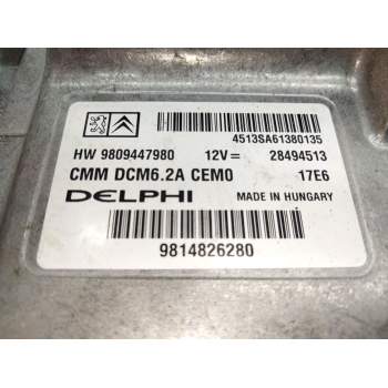 Recambio de centralita motor uce para peugeot 508 i (8d_) 2.0 bluehdi 180 referencia OEM IAM 9809447980  