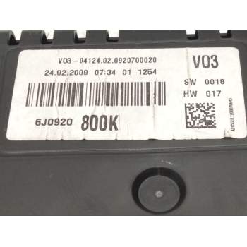 Recambio de cuadro instrumentos para seat ibiza iv (6j5, 6p1) 1.4 referencia OEM IAM 6J0920800K  