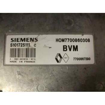 Recambio de centralita motor uce para renault laguna (b56) 1.8 referencia OEM IAM S101725111C HOM7700860308 7700867290