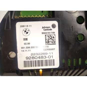 Recambio de cuadro instrumentos para bmw 5 (f10) 525 d referencia OEM IAM 928048301  