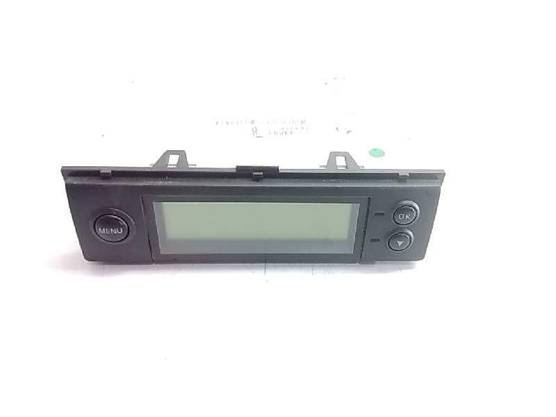 Recambio de pantalla multifuncion para nissan micra (k12e) acenta referencia OEM IAM AX609AY18200  