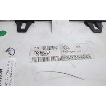 Recambio de pantalla multifuncion para nissan micra (k12e) acenta referencia OEM IAM AX609AY18200  