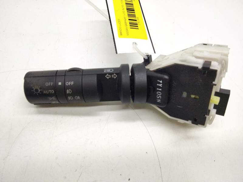 Recambio de mando luces para nissan qashqai i (j10, nj10) 1.5 dci referencia OEM IAM 25540JD03A  