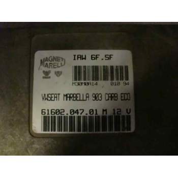 Recambio de centralita motor uce para seat marbella 0.9 referencia OEM IAM IAW6FSF 6160204701 M30M0A14