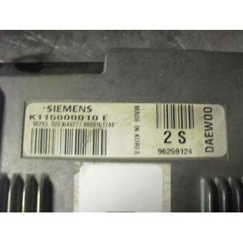 Recambio de centralita motor uce para daewoo matiz 0.8 cat referencia OEM IAM K11500010E 96259124 920304827