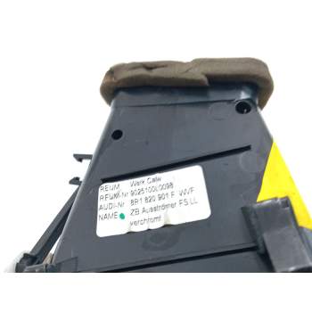 Recambio de aireador derecho para audi q5 (8rb) 2.0 tdi quattro referencia OEM IAM 8R820901F  