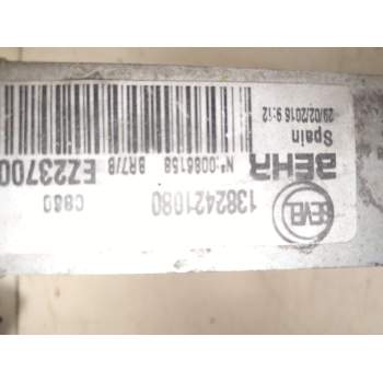 Recambio de radiador agua para peugeot boxer furgoneta 2.0 bluehdi 130 referencia OEM IAM 1382421080  