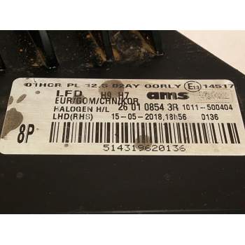Recambio de faro derecho para renault talisman (lp_) 1.6 tce 150 referencia OEM IAM 260108543R  