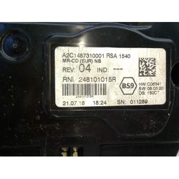 Recambio de cuadro instrumentos para renault talisman (lp_) 1.6 tce 150 referencia OEM IAM 248101015R  