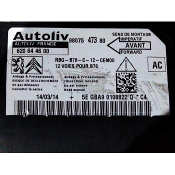 Recambio de kit airbag para citroën c4 picasso ii 2.0 bluehdi 150 referencia OEM IAM 16163695YA 9676715380  