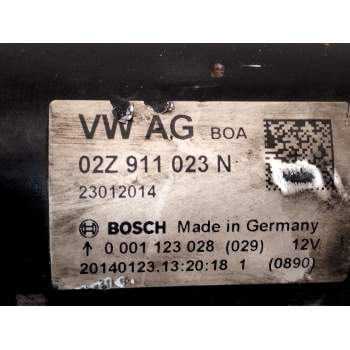 Recambio de motor arranque para skoda spaceback (5h) active referencia OEM IAM 02Z911023N  
