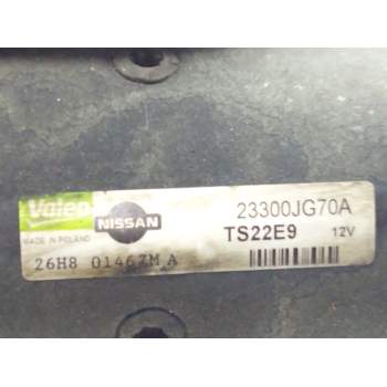 Recambio de motor arranque para nissan qashqai i (j10, nj10) 2.0 dci referencia OEM IAM 23300JG70A  