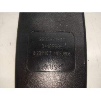 Recambio de enganche cinturon trasero derecho para citroën c4 cactus feel referencia OEM IAM 98059715XT  