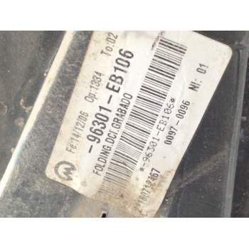 Recambio de retrovisor derecho para nissan vanette cargo furgoneta (hc 23) 2.3 d referencia OEM IAM 96301EB106  