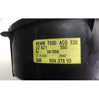 Recambio de motor calefaccion para opel zafira a 2.0 dti referencia OEM IAM 90437893  