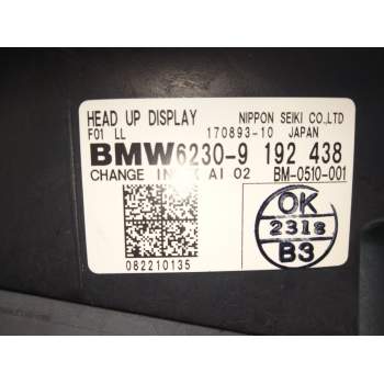 Recambio de pantalla multifuncion para bmw 7 (f01, f02, f03, f04) 730 d referencia OEM IAM 62309192438  