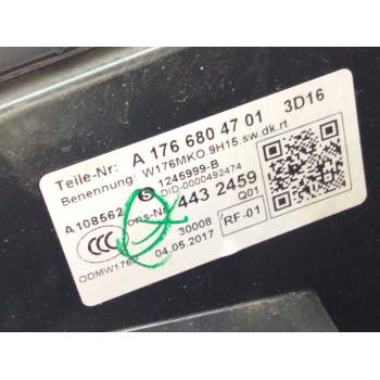 Recambio de reposabrazos para mercedes-benz clase a (w176) a 200 cdi / d (176.008) referencia OEM IAM A1766804701  