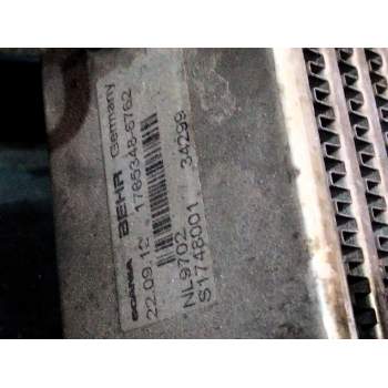 Recambio de intercooler para scania r480 referencia OEM IAM NL9702  