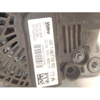 Recambio de alternador para citroën c4 cactus 1.2 vti 75 / puretech 75 referencia OEM IAM 9618677980  