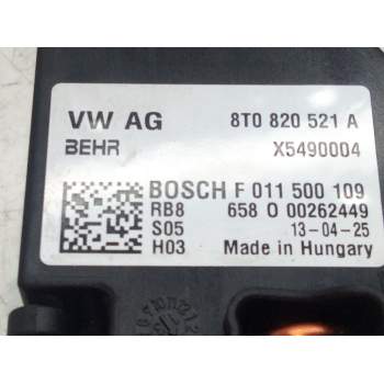 Recambio de resistencia calefaccion para audi a5 sportback (8t) 2.0 16v tdi referencia OEM IAM 8T0820521A  