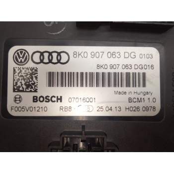 Recambio de modulo electronico para audi a5 sportback (8t) 2.0 16v tdi referencia OEM IAM 8K0907063DG  