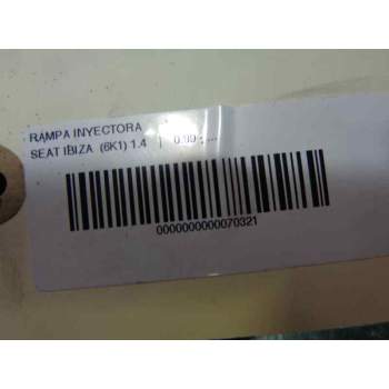 Recambio de rampa inyectora para seat ibiza (6k1) 1.4 referencia OEM IAM   