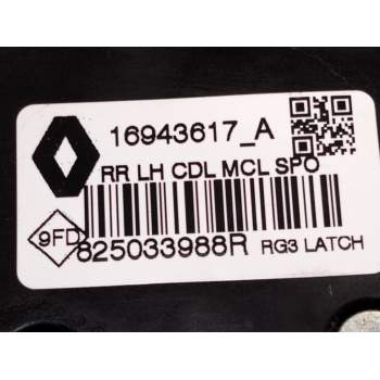 Recambio de cerradura puerta trasera izquierda para renault talisman (lp_) 1.6 tce 150 referencia OEM IAM 825033988R  