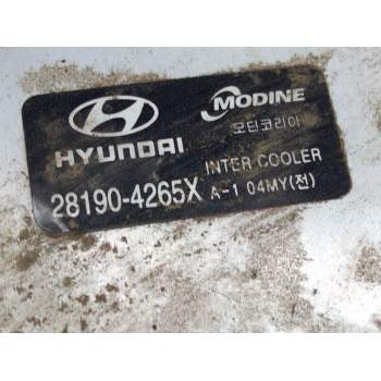 Recambio de intercooler para hyundai h-1 / starex autobús (a1) 2.5 tci referencia OEM IAM 281904265X  