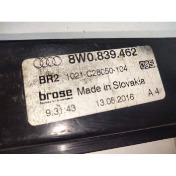 Recambio de elevalunas trasero derecho para audi a4 berlina (8w2) 2.0 16v tdi referencia OEM IAM 8W083946  