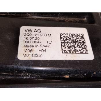 Recambio de electroventilador para volkswagen t-cross (c11, d31) 1.0 tsi referencia OEM IAM 2Q0121203  