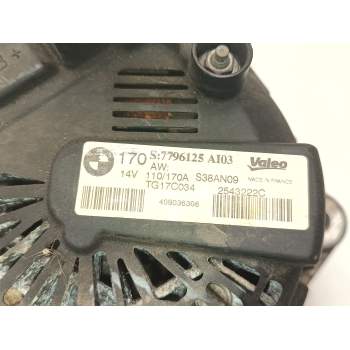 Recambio de alternador para bmw x5 (e70) 3.0 d referencia OEM IAM 7796125AI03  