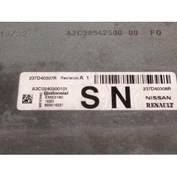 Recambio de centralita motor uce para renault zoe furgoneta/hatchback (bfm_) electric (bfma, bfmb) referencia OEM IAM 237D40308R