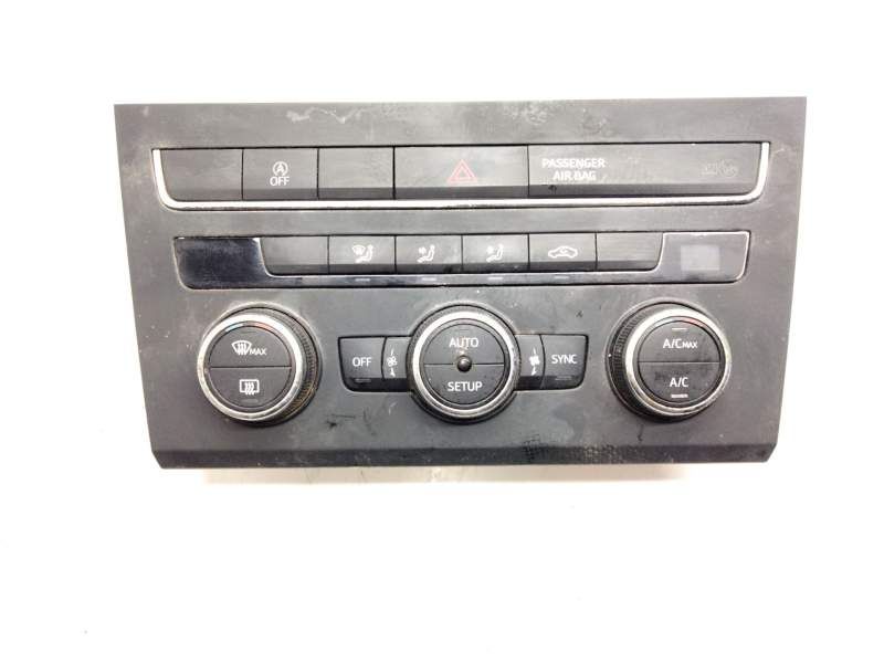 Recambio de mando calefaccion aire acondicionado para seat leon st (5f8) reference connect referencia OEM IAM 5F0907044AD  