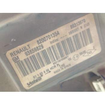 Recambio de faro izquierdo para renault trafic iii autobús (jg_) 1.6 dci 140 (jgma) referencia OEM IAM 8200701354  