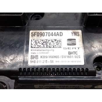 Recambio de mando calefaccion aire acondicionado para seat leon st (5f8) reference connect referencia OEM IAM 5F0907044AD  