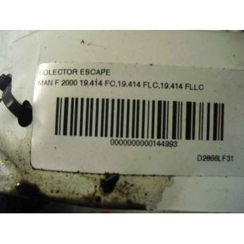 Recambio de colector escape para man f 2000 19.414 referencia OEM IAM   