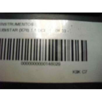 Recambio de cuadro instrumentos para nissan kubistar (x76) referencia OEM IAM  1.5 DCI 