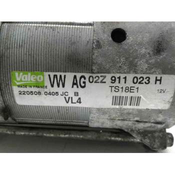 Recambio de motor arranque para audi a3 (8p) 1.9 tdi referencia OEM IAM AG02Z911023H SIDAMON 