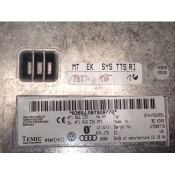Recambio de modulo bluetoofh para audi q7 (4lb) 3.0 tdi quattro referencia OEM IAM 4F1862335  