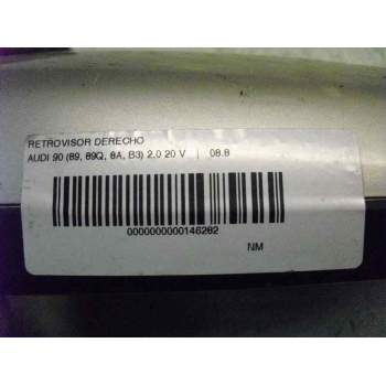 Recambio de retrovisor derecho para audi 80/90 (893) 2.3 20v cat (7a) referencia OEM IAM   